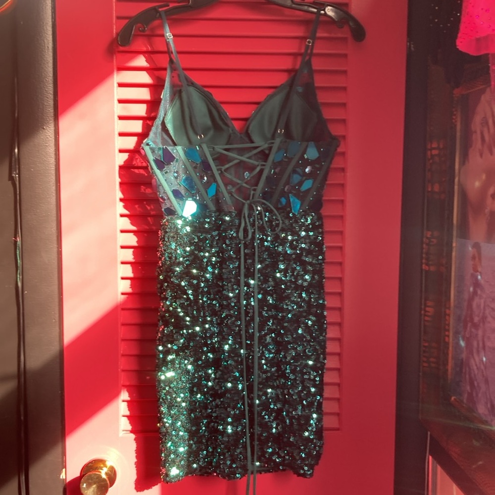 JASZ COUTURE PROM DRESS SIZE 4 - Picture 7 of 15